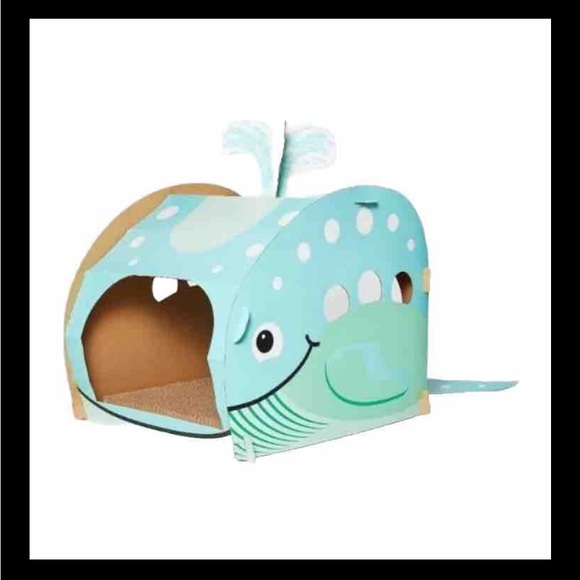 Whale Cat Scratcher By Boots & Barkley 18"x 15" x 28" | New In Box - Picture 7 of 7